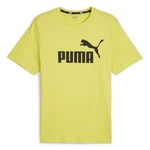 PUMA T-Shirt ESS Logo Tee Herren Gelb/Grün/Neonfarben