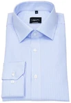 VENTI Businesshemd Modern Fit Kentkragen Hellblau/Blau