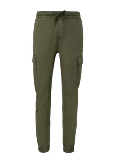 QS Stoffhose Slim Fit Cargohose