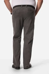 Boston Park 5-Pocket-Jeans Swingpockets Dunkelgrau/Hellgrau/Grau