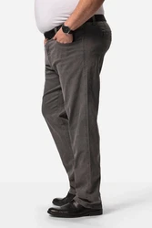 Boston Park 5-Pocket-Jeans Swingpockets Dunkelgrau/Hellgrau/Grau