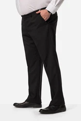 Men Plus Anzughose Businesshose Baukasten Malaga Schwarz