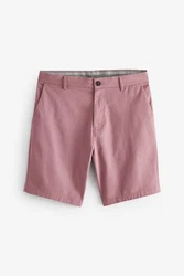 Next Straight Fit Chinoshorts mit Stretch Lila/Rosa