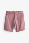 Next Straight Fit Chinoshorts mit Stretch Lila/Rosa