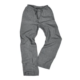 Stoffhose Stay Forever aus vorgewaschenem Leinen mit Tunnelzugband