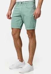 Indicode Chinoshorts Page Grün/Türkis
