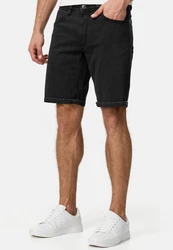 Indicode Chinoshorts Page Schwarz/Dunkelgrau