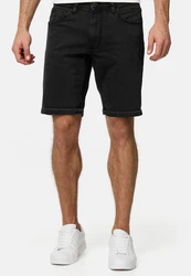Indicode Chinoshorts Page Schwarz/Dunkelgrau