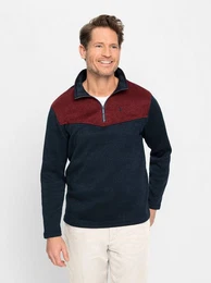 Funktionsjacke Strickfleece-Shirt