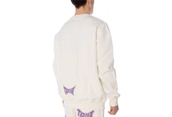 TAPOUT Sweater Sweatpulli CF Crew Lila/Dunkelblau