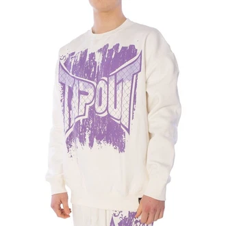 TAPOUT Sweater Sweatpulli CF Crew Lila/Dunkelblau TAPOUT Sweater Sweatpulli CF Crew Lila/Dunkelblau