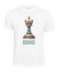 Cotton Prime T-Shirt King Weiß/Gelb/Hellblau/Dunkelrot/Rot