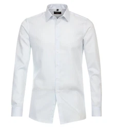 Redmond Businesshemd Slim Fit Hellblau/Weiß