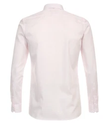 Redmond Businesshemd Slim Fit Rosa/Weiß