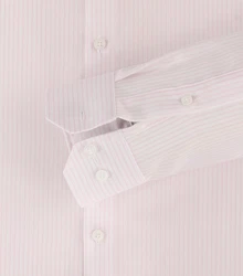 Redmond Businesshemd Slim Fit Rosa/Weiß