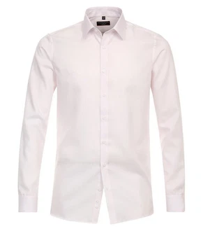 Redmond Businesshemd Slim Fit Rosa/Weiß