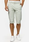 Indicode Chinoshorts Whitney Hellgrün/Creme/Weiß/Grün/Khaki