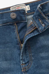 Next Jeansshorts Straight Fit Jeansshorts mit Stretch Blau/Hellblau