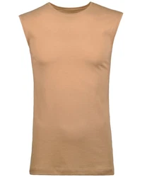 RAGMAN Kurzarmshirt Bodywear round neck Braun/Khaki/Beige/Orange