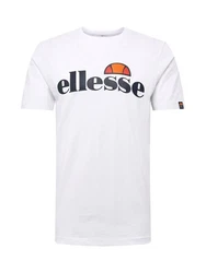 Ellesse T-Shirt SL Prado Weiß/Braun/Rot/Rosa