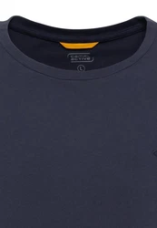 camel active T-Shirt NOS Basic Regular Fit Dunkelblau