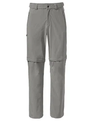 VAUDE Funktionshose Men's Farley Stretch T-Zip Pants III Hellgrau/Grau/Khaki
