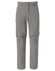 VAUDE Funktionshose Men's Farley Stretch T-Zip Pants III Hellgrau/Grau/Khaki