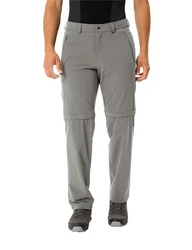 VAUDE Funktionshose Men's Farley Stretch ZO Pants II Hellgrau/Khaki/Grau