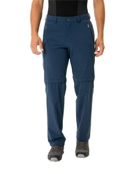 VAUDE Funktionshose Men's Farley Stretch ZO Pants II Dunkelblau/Blau/Hellblau
