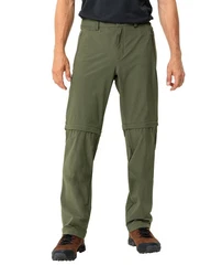 VAUDE Funktionshose Men's Farley Stretch ZO Pants II Dunkelgrün/Khaki/Grün