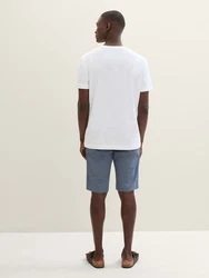 TOM TAILOR Bermudas Chinoshorts Grau/Hellblau/Weiß/Creme/Schwarz