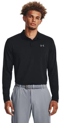 Under Armour Longsleeve Performance 3.0 Polo Grau/Schwarz