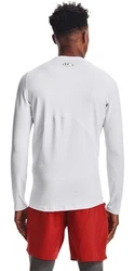 Under Armour Longsleeve ColdGear Fitted Crew Rot/Dunkelrot/Weiß