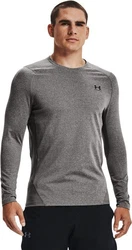 Under Armour Longsleeve ColdGear Fitted Crew Rot/Dunkelgrau/Grau