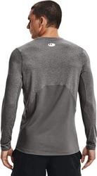 Under Armour Longsleeve ColdGear Fitted Crew Rot/Dunkelgrau/Grau