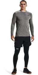 Under Armour Longsleeve ColdGear Fitted Crew Rot/Dunkelgrau/Grau