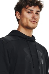 Under Armour Kapuzenpullover UA Armour Fleece Big Logo Hoodie Rot/Grau/Schwarz/Dunkelgrau/Beige