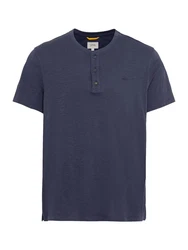 camel active T-Shirt Henley marine