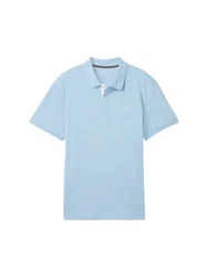 TOM TAILOR Poloshirt Hellblau/Blau