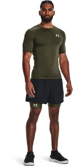 Under Armour Herren UA HG Armour Comp SS T-Shirt Dunkelgrün/Grün