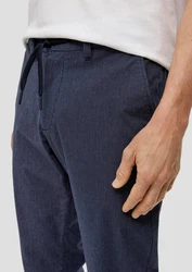 s.Oliver Stoffhose Regular Fit Chino Dunkelblau/Blau