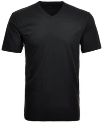 RAGMAN T-Shirt Herren 2er Pack Schwarz/Dunkelgrau