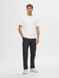 SELECTED HOMME T-Shirt Colman Weiß/Creme