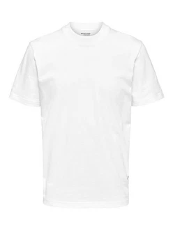 SELECTED HOMME T-Shirt Colman Weiß/Creme SELECTED HOMME T-Shirt Colman Weiß/Creme