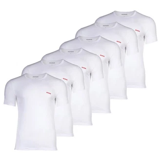 HUGO T-Shirt Herren 6er Pack Rundhals Kurzarm