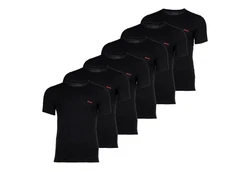 HUGO T-Shirt Herren 6er Pack Rundhals Kurzarm 
