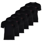 HUGO T-Shirt Herren 6er Pack Rundhals Kurzarm 