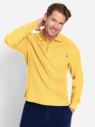 Witt Langarm-Poloshirt CATAMARAN gelb