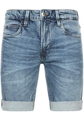 Indicode Jeansshorts INDanny Blau/Hellblau