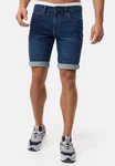 Indicode Jeansshorts INDanny Blau/Dunkelblau/Hellblau
